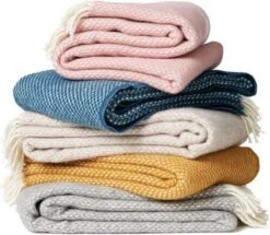 Klippan Yllefabrik Klippan - Plaid - Deken - Preppy - Grey - Grijs - 100% Wol -Klippan Yllefabrik 1200x1046