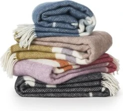 Klippan Yllefabrik Klippan 100% Wollen Plaid - Gotland Stripe Cerise- 130X200cm 9 Klippan Yllefabrik Klippan 100% Wollen Plaid - Gotland Stripe Cerise- 130X200cm -Klippan Yllefabrik 1200x1088