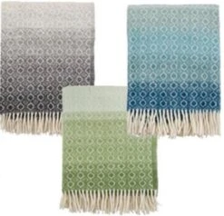 Klippan Yllefabrik Klippan - Havanna - Plaid - Green Multi - 100% Wol - Wasbaar - Groen - 130 X 200 -Klippan Yllefabrik 1200x1158