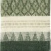 Klippan Yllefabrik Klippan- Freja - Wood - Plaid - Deken - Groen Wolwit - 100% Wol - 130x200cm -Klippan Yllefabrik 747x1200