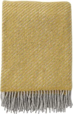 Klippan Yllefabrik Klippan Wollen Plaid Carl Geel -130x200cm