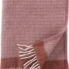 Klippan Yllefabrik Klippan Wollen Plaid Harald - Dusty Rose-copper- 130x200cm -Klippan Yllefabrik 779x1200