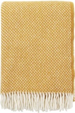 Klippan Yllefabrik Klippan Wollen Plaid Preppy Musterd