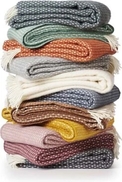 Klippan Yllefabrik Klippan Wollen Plaid Knut Natural White 130x200 Cm -Klippan Yllefabrik 801x1200 1