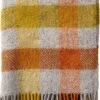 Klippan Yllefabrik Klippan - Gotland - Multi Yellow - Plaid - 100% Wol - 130 Cm X 200 Cm - Geel - Bruin - Oranje - Ecru -Klippan Yllefabrik 815x1200