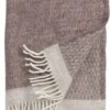 Klippan Yllefabrik Klippan - Harald - Plaid - Woondeken - 100% Wol - 130cm X 200cm - 100% Eco Wol - Brown Beige - Bruin - Beige -Klippan Yllefabrik 840x1200 1