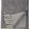 Klippan Yllefabrik Klippan Wollen Plaid Velvet Grey- 130x200cm -Klippan Yllefabrik 841x1200