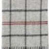 Klippan Yllefabrik Klippan Tartan - Wollen Plaid - Licht Grijs - 100% Wol - Eco Wol - Geruit Plaid - 130x200cm -Klippan Yllefabrik 852x1200