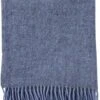 Klippan Yllefabrik Klippan- Gotland- Woondeken - Plaid - Lamswol En Gotland Wol - 130cm X 200cm - Blauw- Infinity Blue -Klippan Yllefabrik 864x1200
