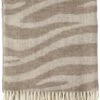 Klippan Yllefabrik Klippan - Savannah - Nougat - Woonplaid - 100% Wollen Plaid - Bruin Zand - -Klippan Yllefabrik 880x1200