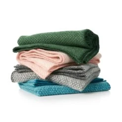 Klippan Yllefabrik Domino Baby Plaid 65x90 Cm, Dark Grey -Klippan Yllefabrik klippan yllefabrik domino baby plaid 65x90 cm 9