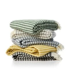 Klippan Yllefabrik Knut Plaid 130 X 200 Cm, Smokey Blue -Klippan Yllefabrik klippan yllefabrik knut wool plaid 130x200 cm 1