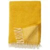 Klippan Yllefabrik Velvet Throw 130x200 Cm, Saffron