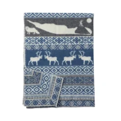 Klippan Yllefabrik Sarek Wollen Deken