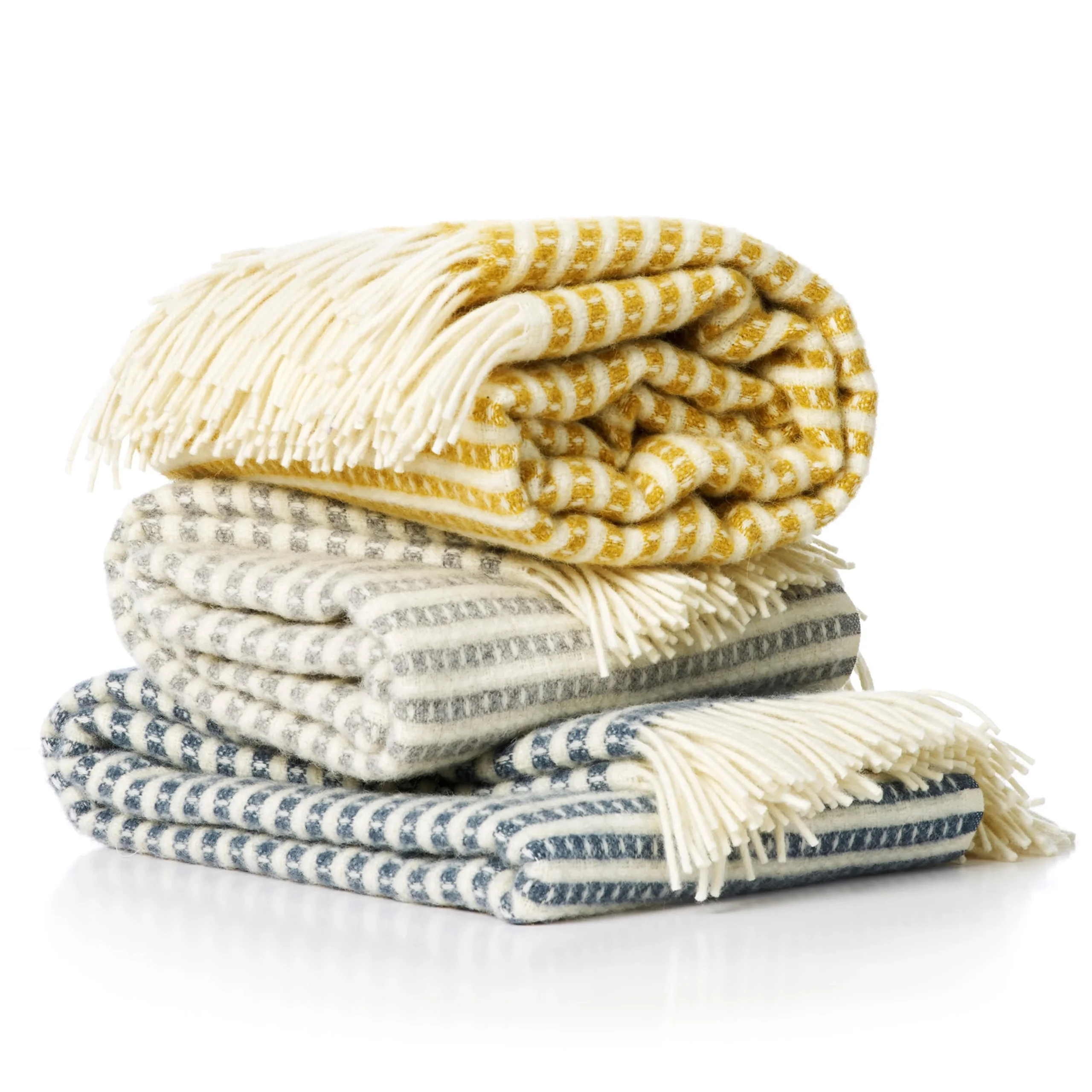 Klippan Yllefabrik Olle Wolplaid 4 Klippan Yllefabrik Olle Wolplaid - Afbeelding 2